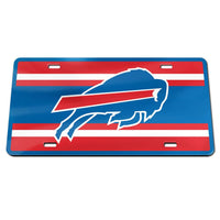 Buffalo Bills STRIPES Specialty Acrylic License Plate
