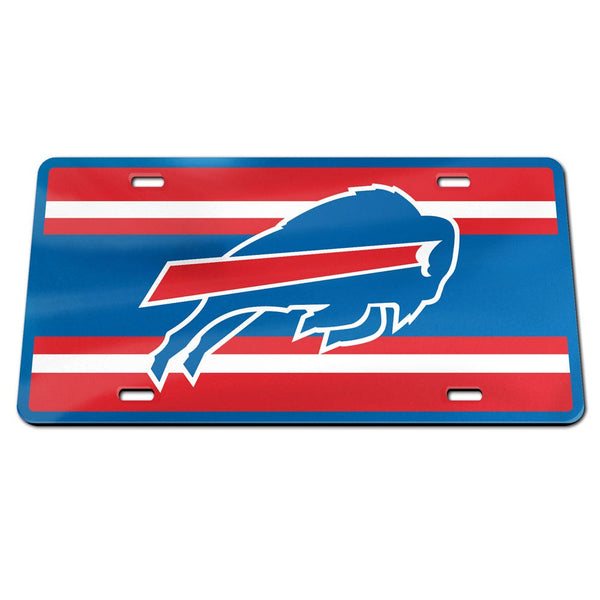 Buffalo Bills STRIPES Specialty Acrylic License Plate