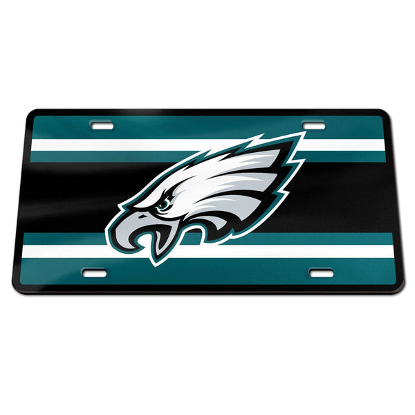 Philadelphia Eagles STRIPES Specialty Acrylic License Plate