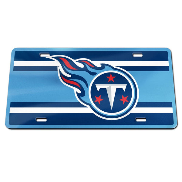 Tennessee Titans STRIPES Specialty Acrylic License Plate