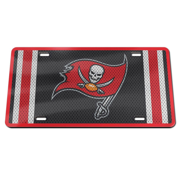 Tampa Bay Buccaneers JERSEY Specialty Acrylic License Plate