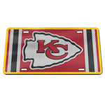 Kansas City Chiefs JERSEY Specialty Acrylic License Plate