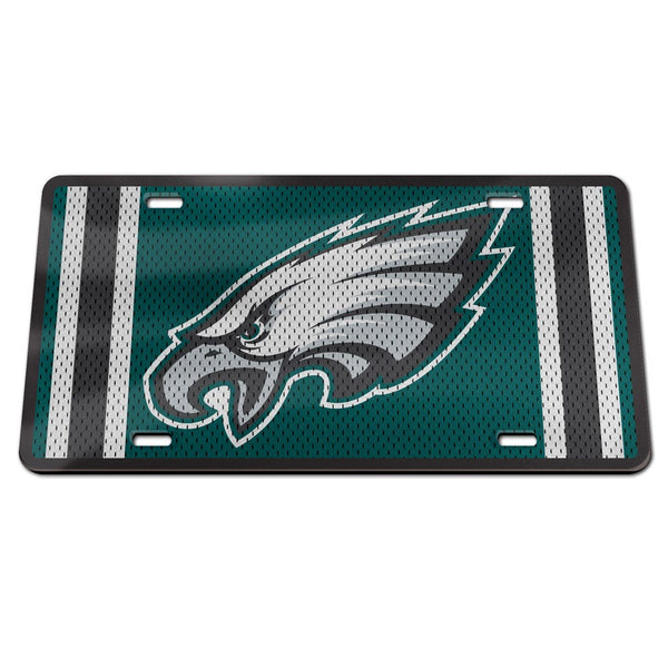Philadelphia Eagles JERSEY Specialty Acrylic License Plate
