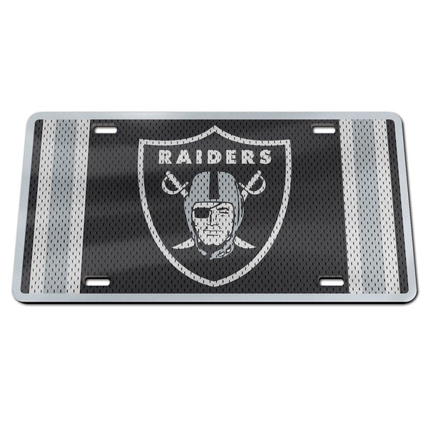 Las Vegas Raiders JERSEY Specialty Acrylic License Plate