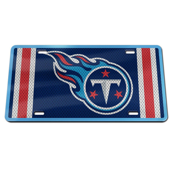 Tennessee Titans JERSEY Specialty Acrylic License Plate