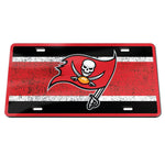 Tampa Bay Buccaneers VINTAGE Specialty Acrylic License Plate