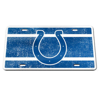 Indianapolis Colts VINTAGE Specialty Acrylic License Plate