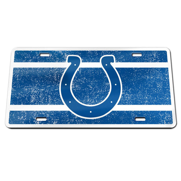 Indianapolis Colts VINTAGE Specialty Acrylic License Plate