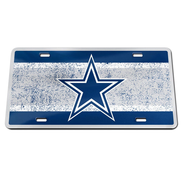 Dallas Cowboys VINTAGE Specialty Acrylic License Plate