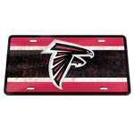 Atlanta Falcons VINTAGE Specialty Acrylic License Plate