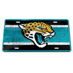Jacksonville Jaguars VINTAGE Specialty Acrylic License Plate
