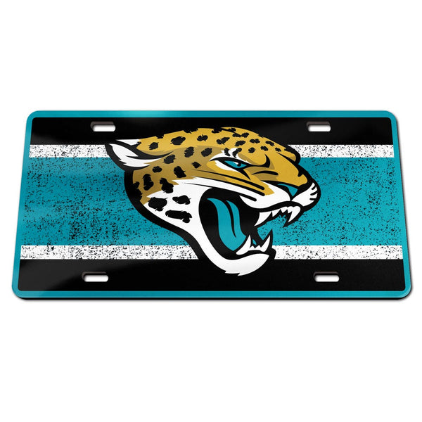 Jacksonville Jaguars VINTAGE Specialty Acrylic License Plate