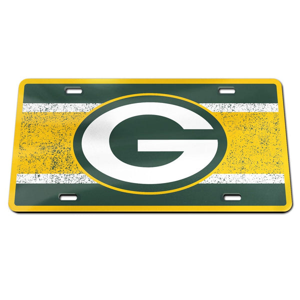 Green Bay Packers VINTAGE Specialty Acrylic License Plate