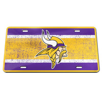 Minnesota Vikings VINTAGE Specialty Acrylic License Plate