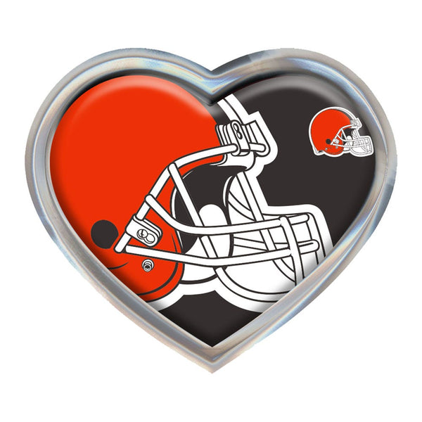 Cleveland Browns Chrome Metal Domed Emblem