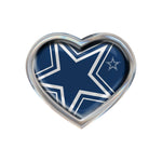 Dallas Cowboys MEGA Chrome Metal Domed Emblem HEART