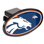 Denver Broncos MEGA Oval 2" Hitch Receiver