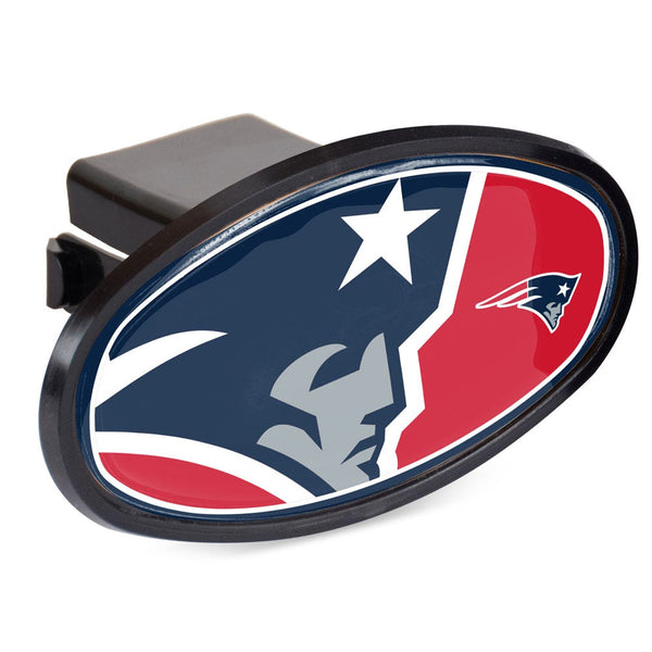 New England Patriots MEGA Oval 2" Hitch Receiver