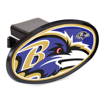 Baltimore Ravens MEGA Oval 2" Hitch Receiver