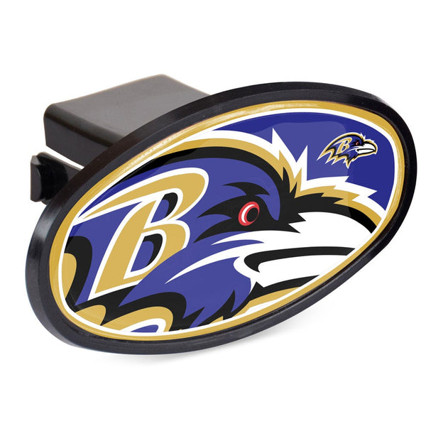 Baltimore Ravens MEGA Oval 2" Hitch Receiver