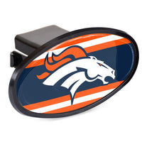 Denver Broncos STRIPE Oval 2" Hitch Receiver