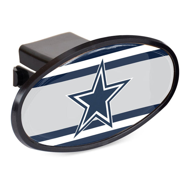 Dallas Cowboys STRIPES Oval 2" Hitch Receiver