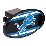 Detroit Lions STRIPES Oval 2" Hitch Receiver