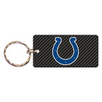 Indianapolis Colts CARBON Keychain Rectangle