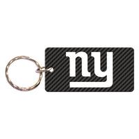 New York Giants CARBON Keychain Rectangle
