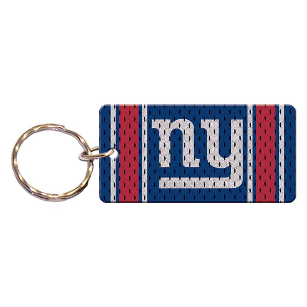 New York Giants JERSEY Keychain Rectangle