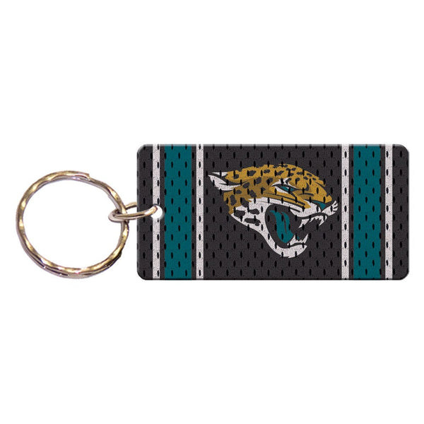 Jacksonville Jaguars JERSEY Keychain Rectangle