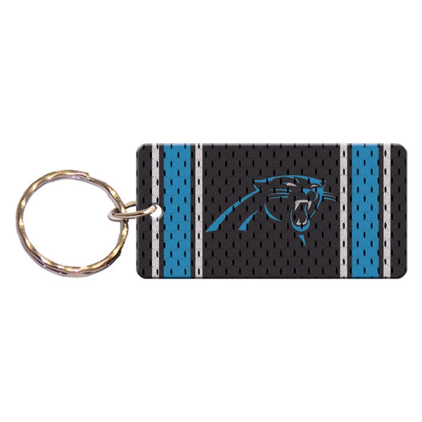 Carolina Panthers JERSEY Keychain Rectangle