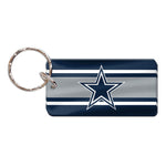 Dallas Cowboys STRIPES Keychain Rectangle