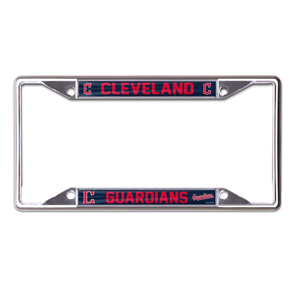 Cleveland Guardians Lic Plt Frame S/S Printed