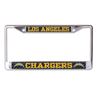 Los Angeles Chargers Lic Plt Frame S/L Printed