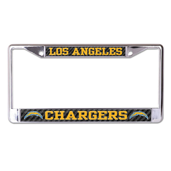Los Angeles Chargers Lic Plt Frame S/L Printed