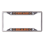 Chicago Bears CARBON Lic Plt Frame S/S Printed