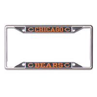 Chicago Bears CARBON Lic Plt Frame S/S Printed