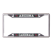 Arizona Cardinals CARBON Lic Plt Frame S/S Printed