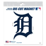 Detroit Tigers Outdoor Magnets 6" x 6"