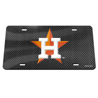 Houston Astros Specialty Acrylic License Plate