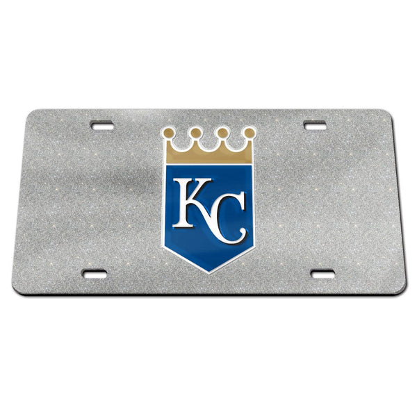 Kansas City Royals GLITTER Specialty Acrylic License Plate
