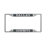Dallas Cowboys CARBON Lic Plt Frame S/S Printed