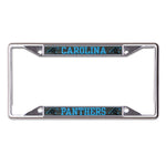 Carolina Panthers CARBON Lic Plt Frame S/S Printed