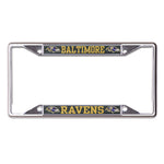 Baltimore Ravens CARBON Lic Plt Frame S/S Printed