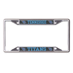 Tennessee Titans CARBON Lic Plt Frame S/S Printed