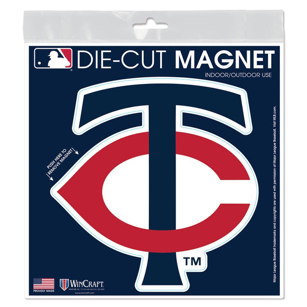 Minnesota Twins Outdoor Magnets 6" x 6"