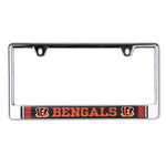 Cincinnati Bengals JERSEY Lic Plate Frame B/O Printed