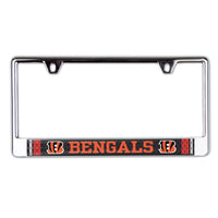 Cincinnati Bengals JERSEY Lic Plate Frame B/O Printed