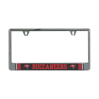Tampa Bay Buccaneers JERSEY Lic Plate Frame B/O Printed